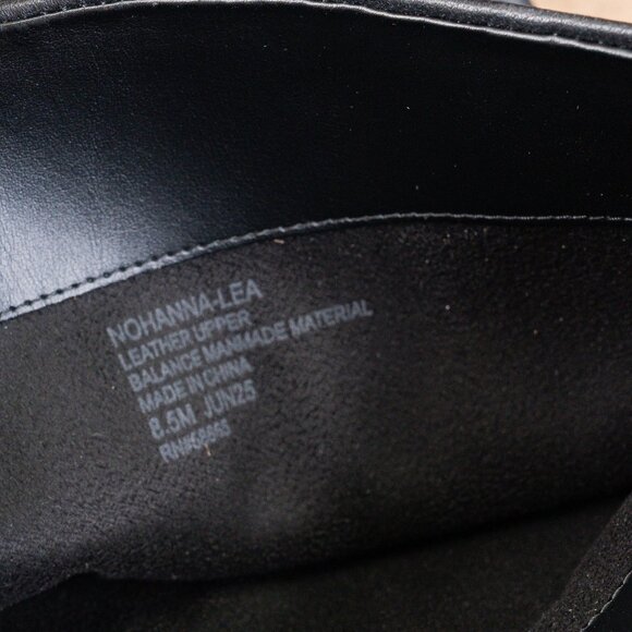 Steve Madden Women Nohanna Black Fashion Zip Leather Knee Boots Sz 8.5 - Picture 9 of 10